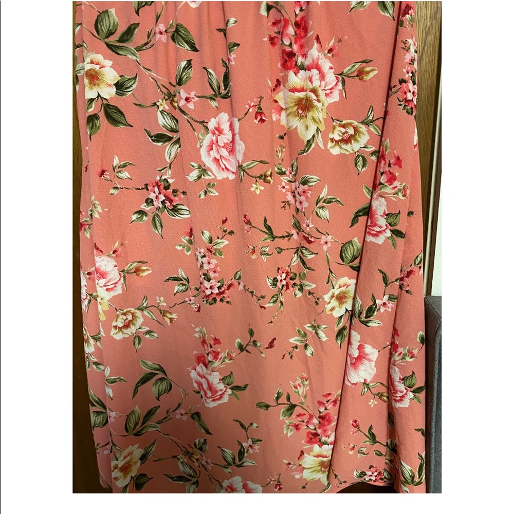 Floral Wrap Skirt